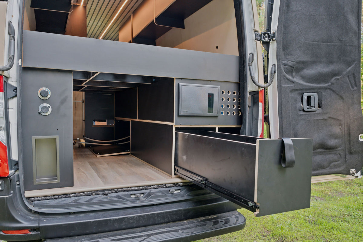 Passenger Side Rear Storage