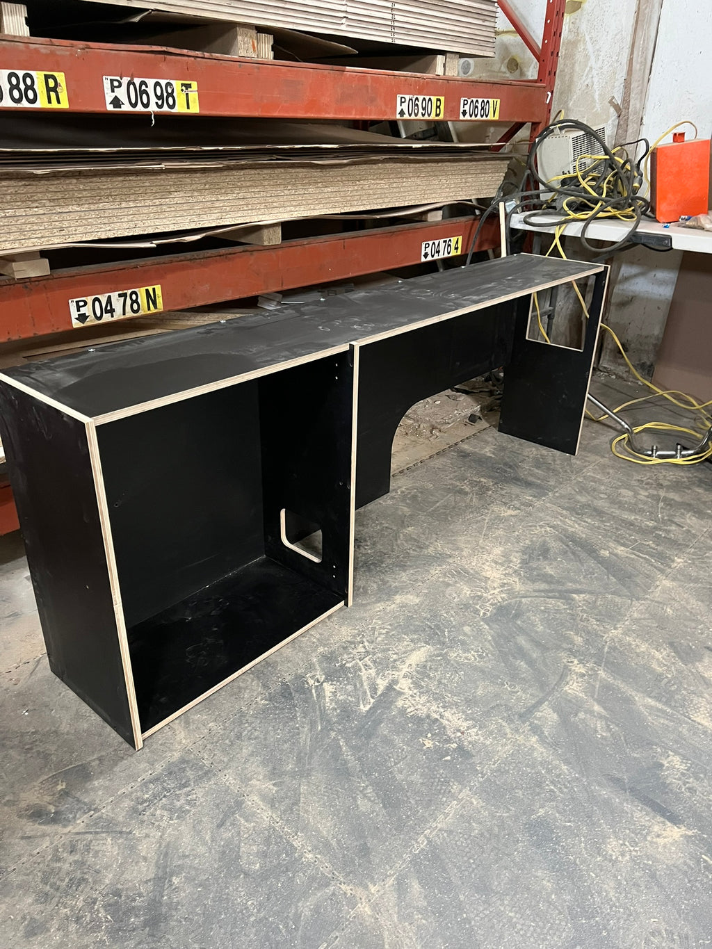 Rear Water Storage Cabinet