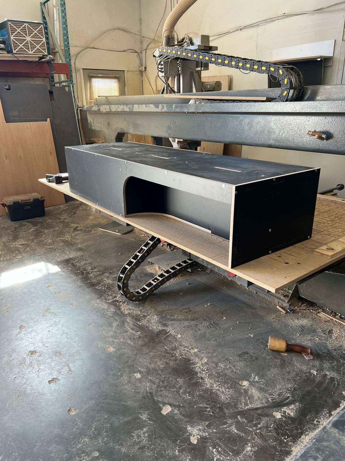 Rear Water Storage Cabinet