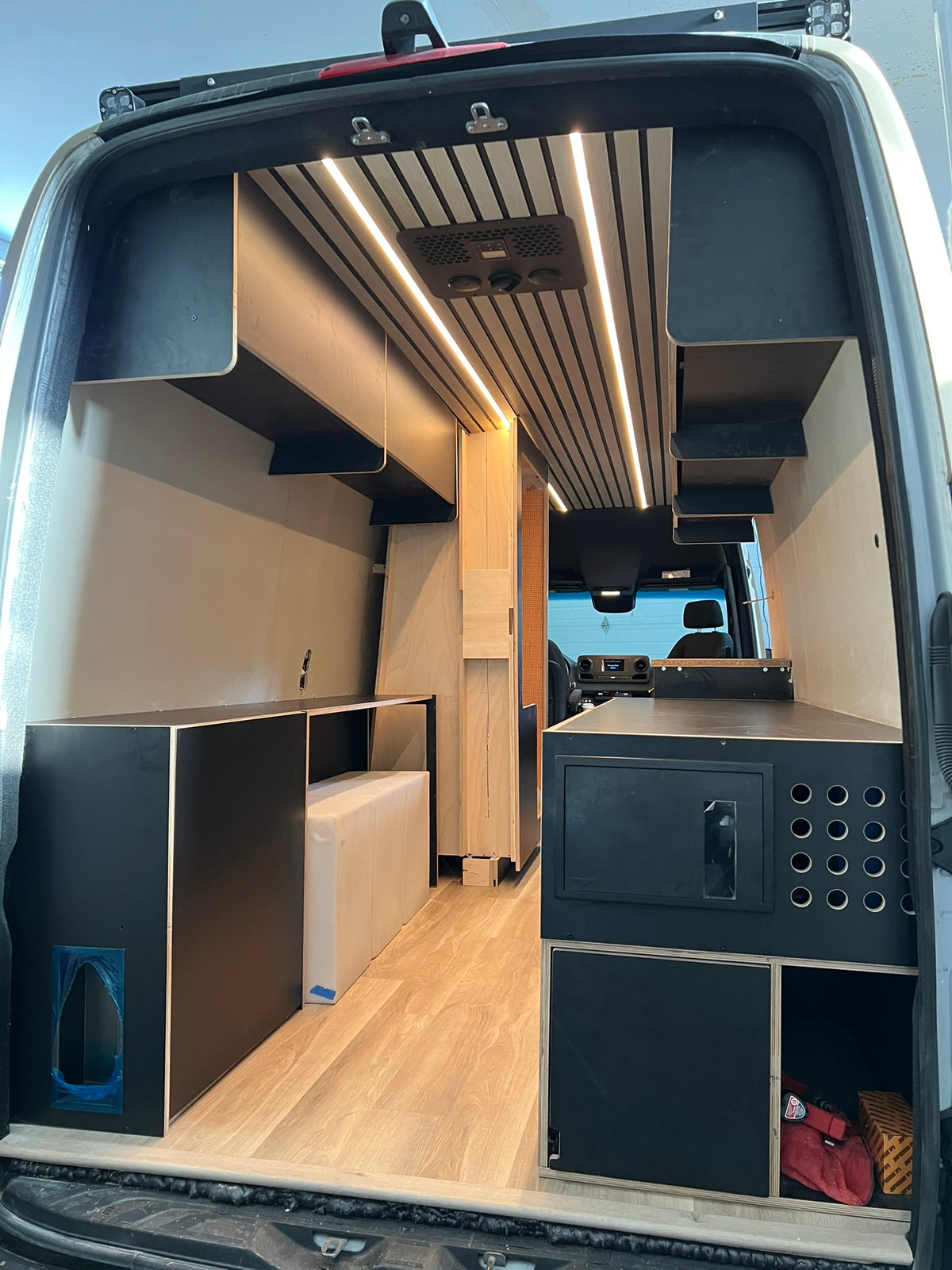 Rear Water Storage Cabinet