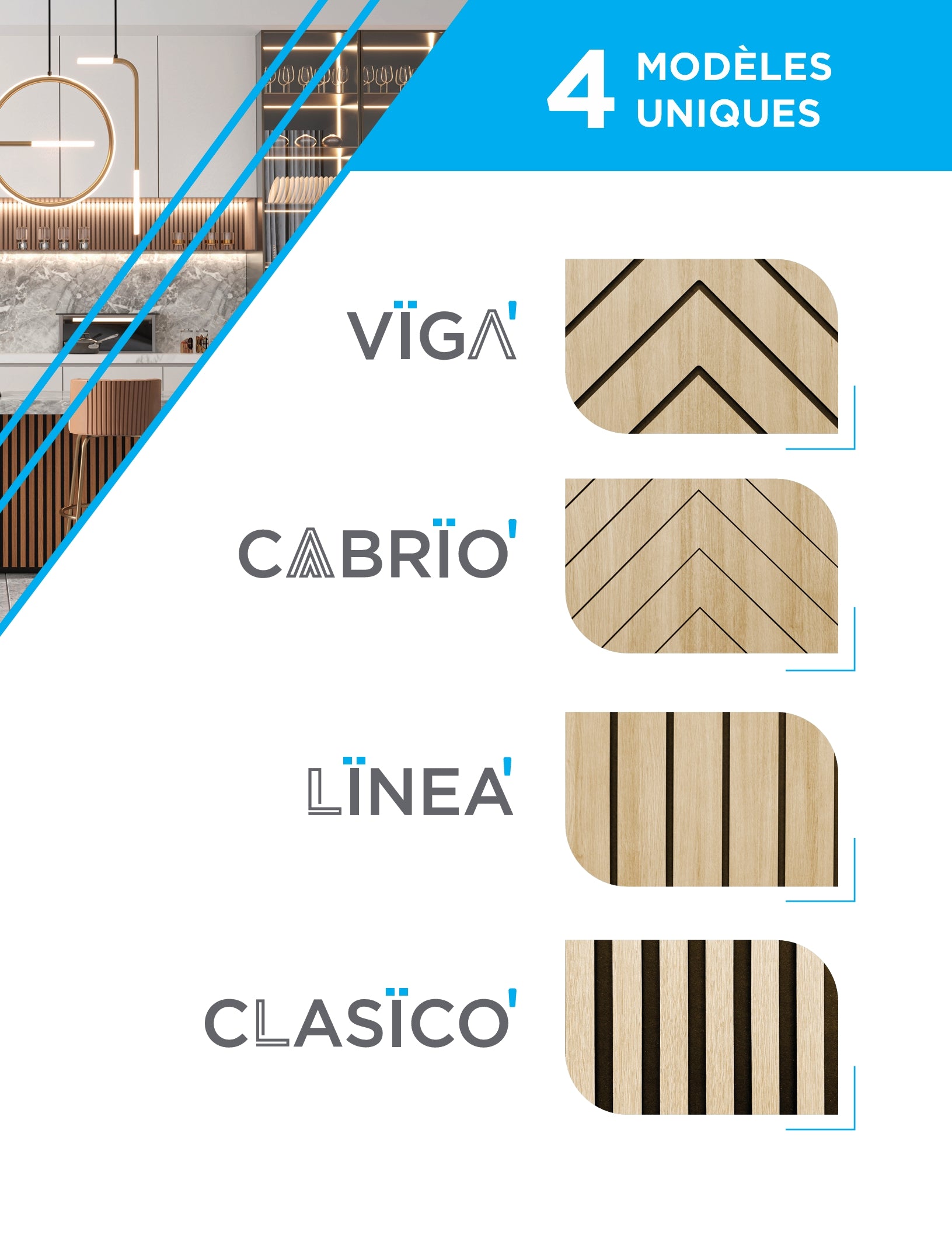 Camper Van Wood Ceiling Panel Kit